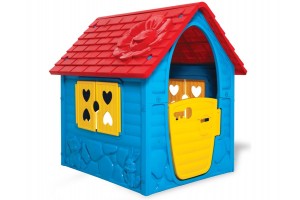 Első kerti játszóházam - színes műanyag ház