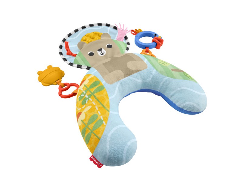 Fisher-Price mackós pocakpárna - puha baba párna