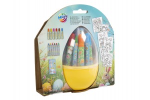 Húsvéti színező készlet - tojás és nyuszi minták