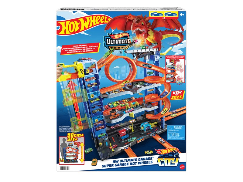Hot Wheels City Ultimate garázs 2023 - játék