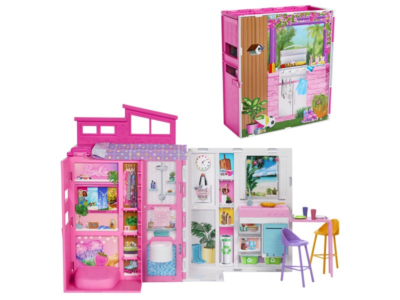 Barbie Zöld Álomotthon - fenntartható játékház