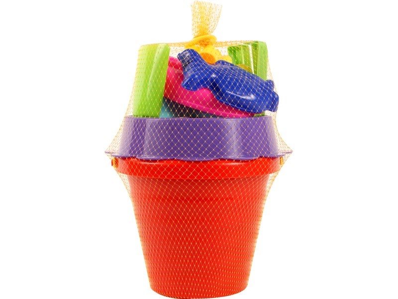 Hullámos homokozó - 6 darabos készlet