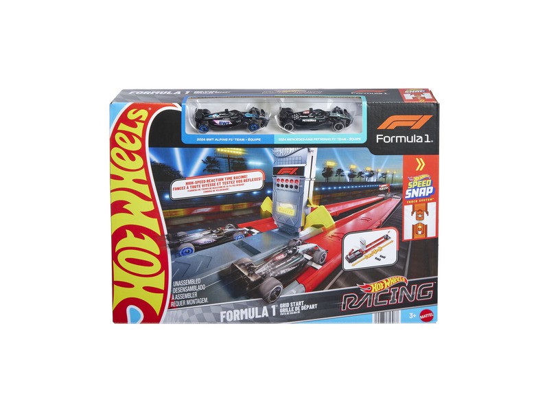 Hot Wheels F1 célegyenes pálya - játékautó pálya