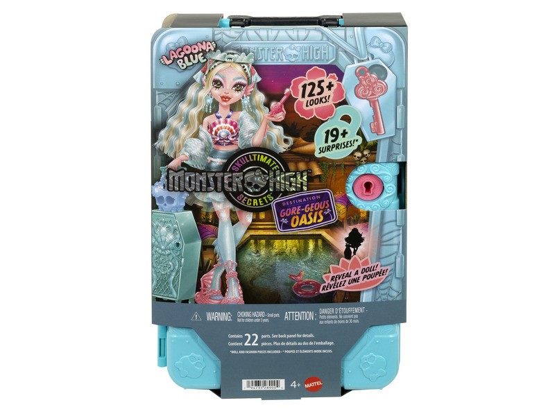 Monster High Lagoona - Rémes utazás figura