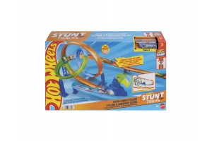 Hot Wheels kaszkadőr duplahurok pályaszett