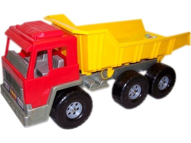 Óriás műanyag dömper — billenthető plató