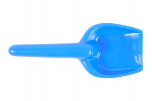 Műanyag homokozó lapát és gereblye - 19 cm