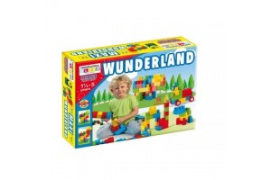 Maxi építő nagy doboz – 56 db, élénk színek