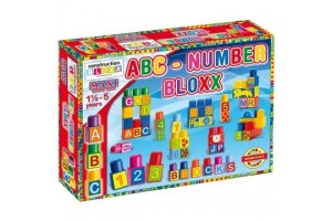 Maxi Bausteine nagy építő - színes építőkockák