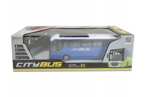 RC busz, 4 csatornás távirányítós, 28 cm