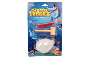 Régész szett — fosszíliák és ásószerszámok