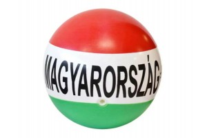 Magyarország szurkolói labda 230 mm — magyar színek