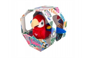 Happy Yappers - piros papagáj termékkép