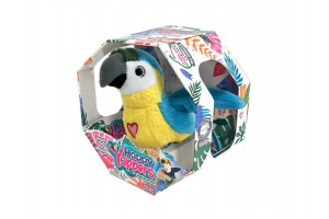 Happy Yappers kék papagáj - interaktív játék