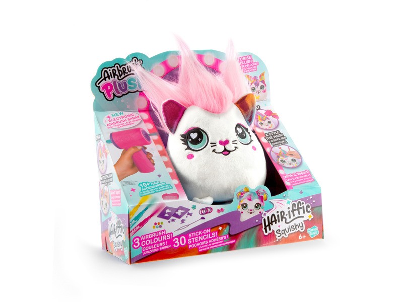 Airbrush színezhető állatok - Hairiffic puha pajti