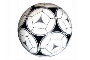 Foci mintás gumilabda - 14 cm