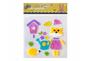 Ablakzselé Tavaszi Rókalány 20x25 cm