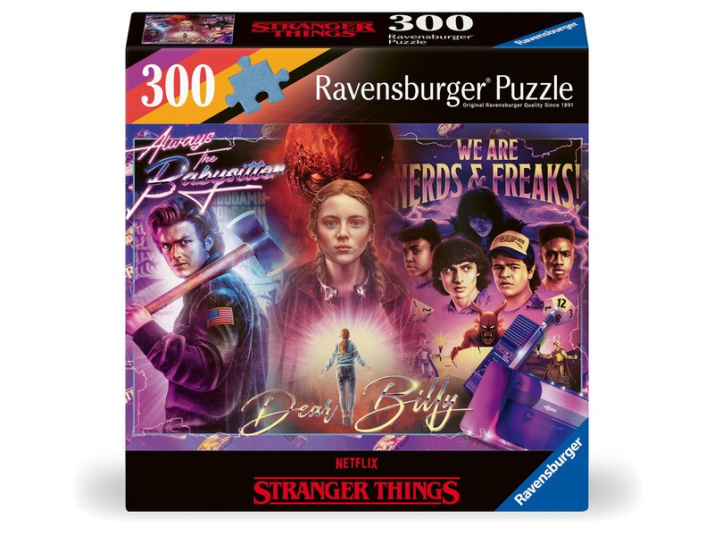 Stranger Things puzzle, 300 db - doboz