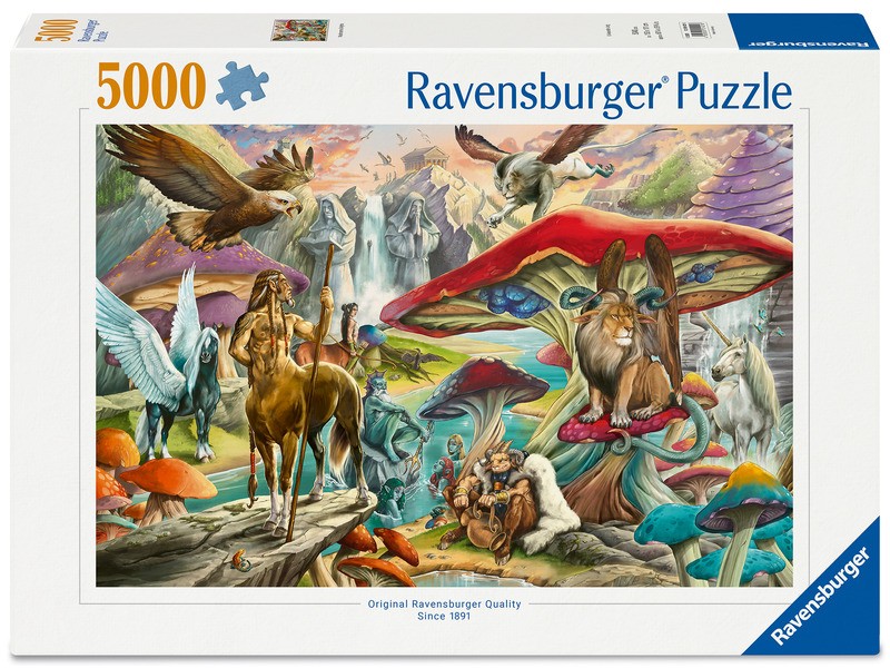 Puzzle 5000 db – Gombák és legendák