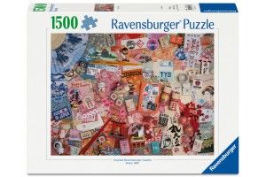 Puzzle 1500 db – Utazás Tokióba, részletgazdag kép