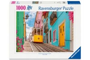 Puzzle 1000 db - Lisszaboni villamos kép