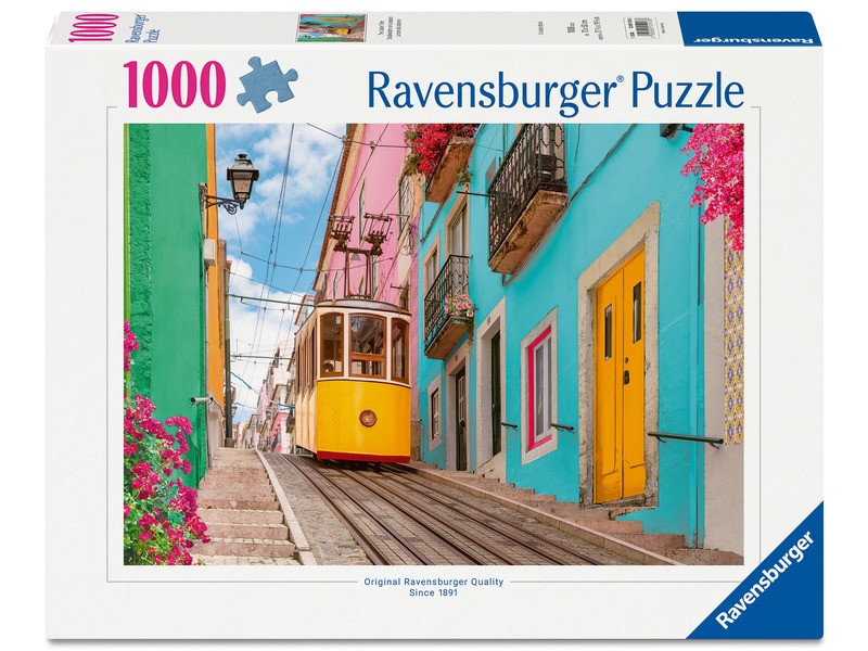 Puzzle 1000 db - Lisszaboni villamos kép