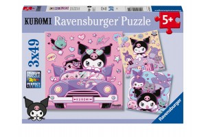 Kuromi puzzle - 3x49 darab