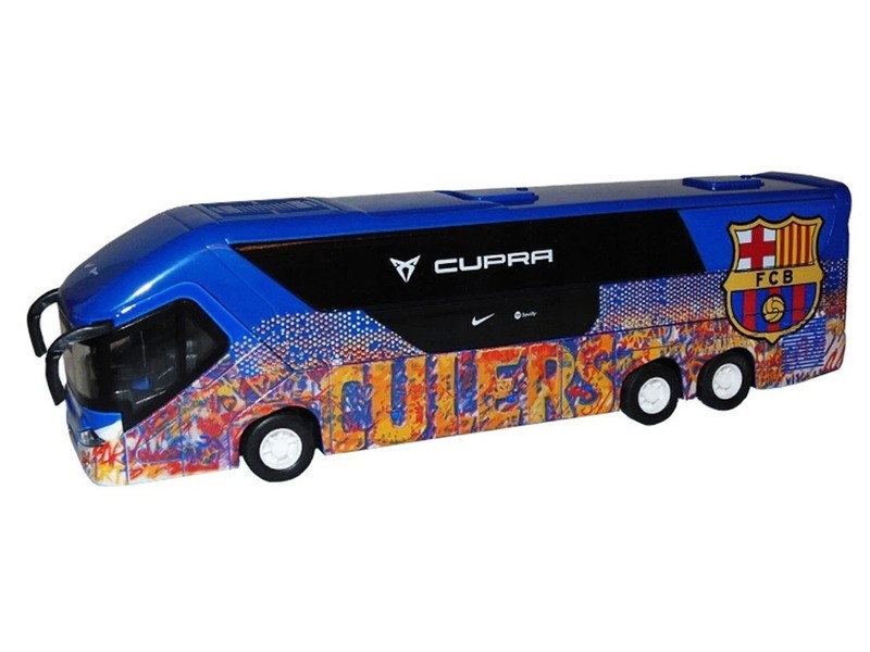 FC Barcelona 1:50 csapatbusz - ablakos csomagolás
