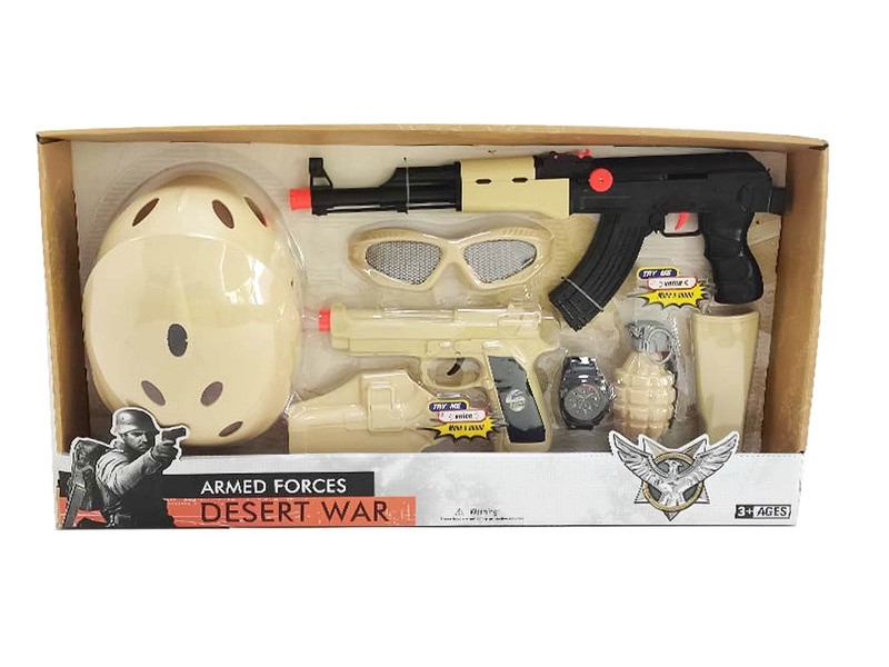 Sivatagi háború fegyver szett - termékfotó