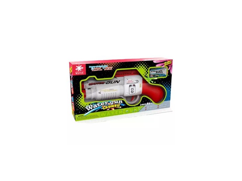 Vízipisztoly USB töltővel — erős 8–10 m sugár