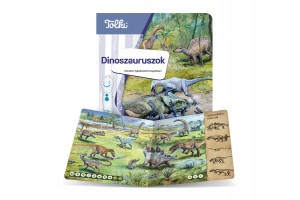 Tolki interaktív könyv – Dinoszauruszok borító