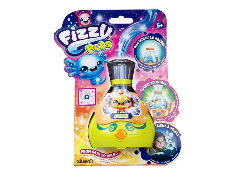 Fizzy Pets Finn vízi kiskedvenc a lombikban