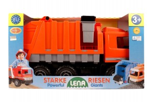 Mercedes-Benz műanyag kukásautó, 75 cm