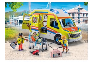 Playmobil Mentőautó 71202 – hang- és fényeffekt