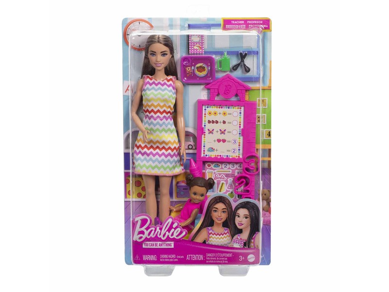 Barbie karrier játékszett - tanító néni