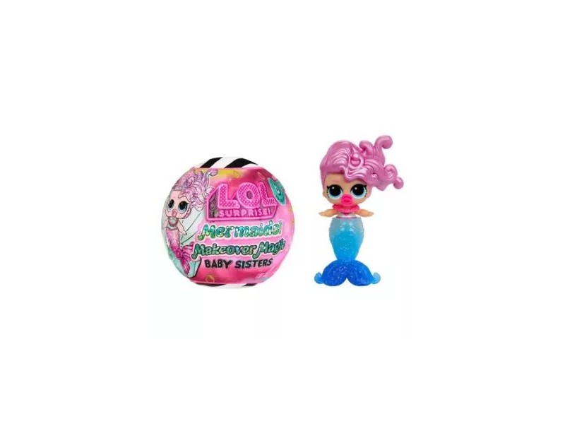 L.O.L. Surprise Sellő bébi - színváltós