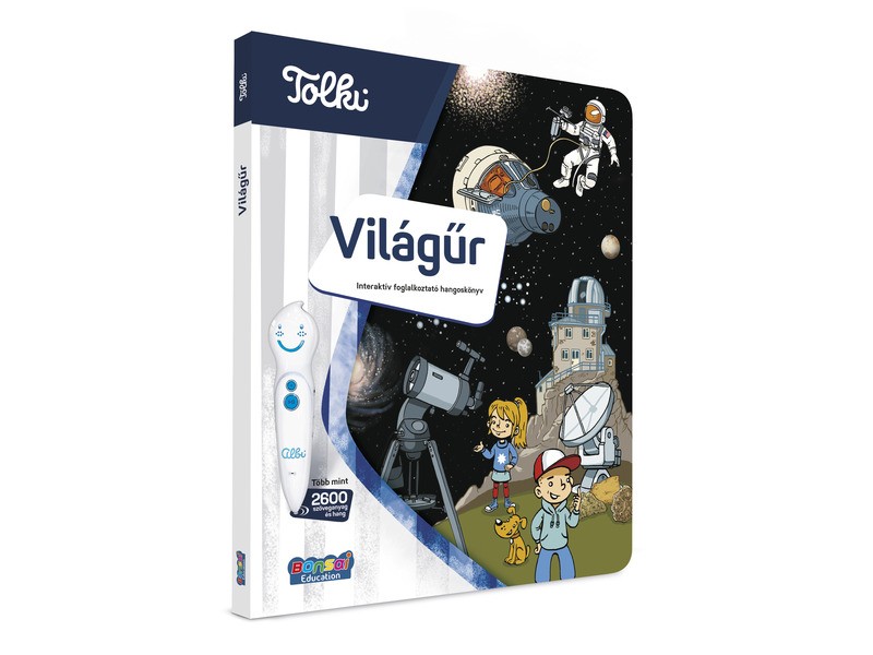 Tolki interaktív könyv – Világűr borító