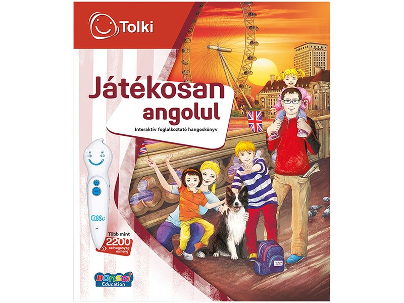 Tolki interaktív könyv - borító