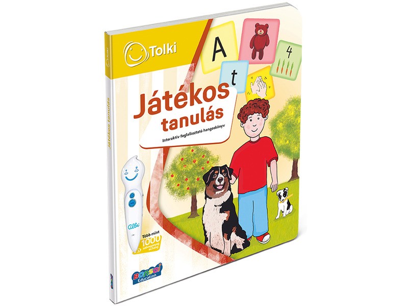 Tolki interaktív könyv - játékos tanulás