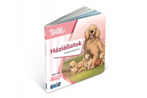 Tolki interaktív könyv - Háziállatok borító