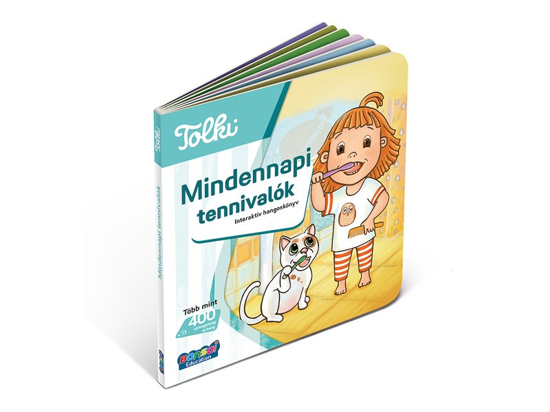 Tolki interaktív könyv - Mindennapi tennivalók borító