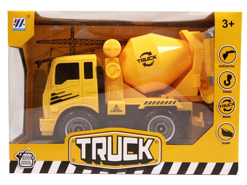 Szerelhető betonkeverő teherautó - 22 cm