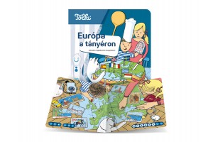 Tolki – Európa a tányéron interaktív könyv borító