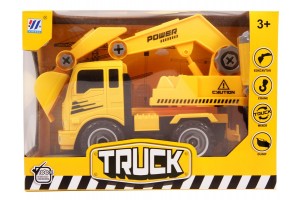 Szerelhető markolós teherautó - 24 cm, csavarozó készlet