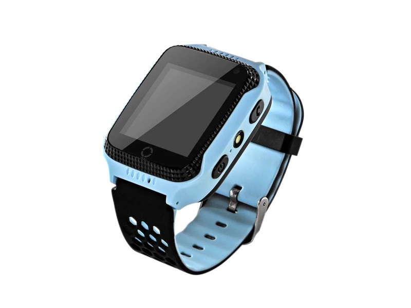 KidSafe Junior kék gyerek okosóra - elölnézet