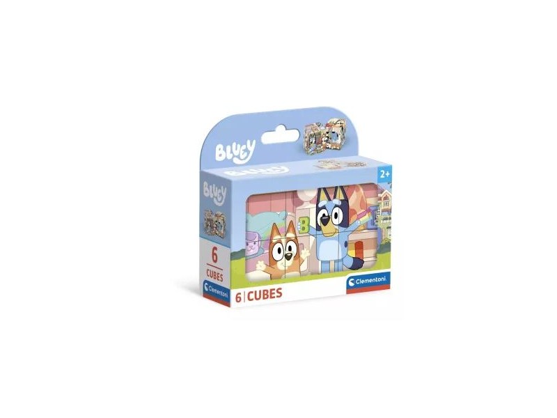 Clementoni Bluey mesekocka - 6 db