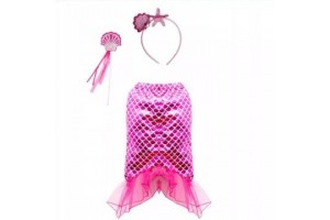 Rózsaszín kis sellő jelmez