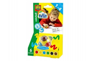 SES színező gömb zsírkréta — többszínű, mosható