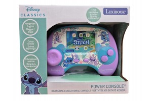 Stitch kétnyelvű oktató konzol színes kijelző