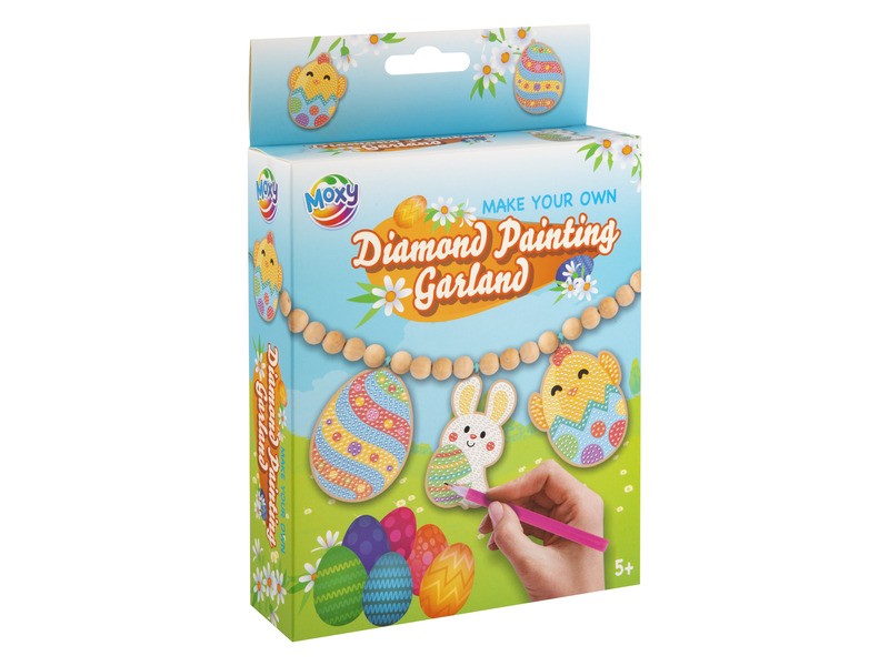 Húsvéti füzér készítő készlet - kézműves dekoráció